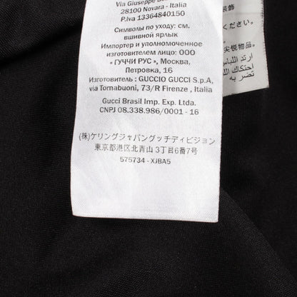 GGスター シェリーライン トラックジャケット コットン ブラック マルチカラー グッチ