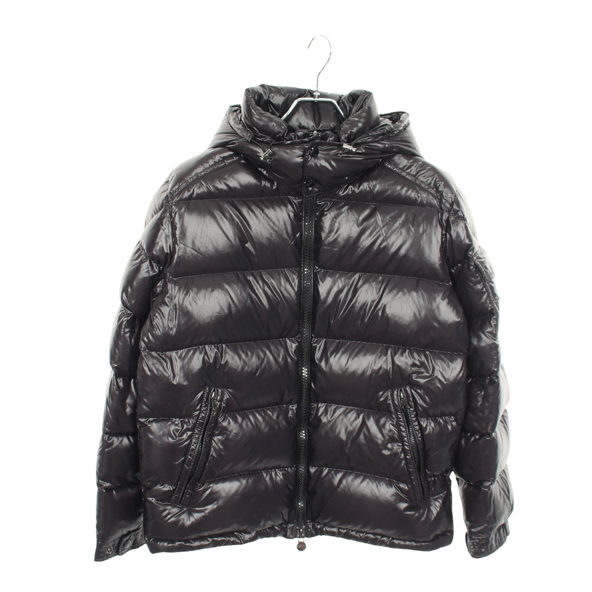 MAYA ダウンジャケット ナイロン ブラック モンクレール アウター MONCLER