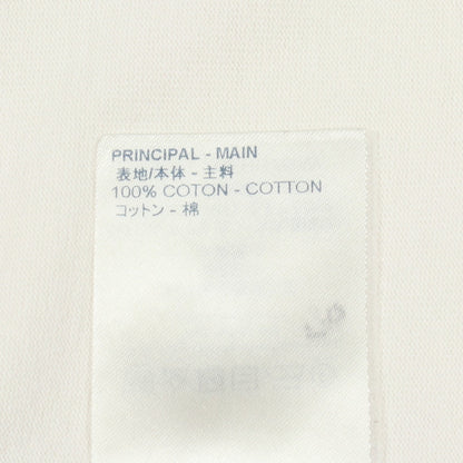 インサイドアウト クルーネック 半袖Tシャツ コットン ホワイト ルイヴィトン