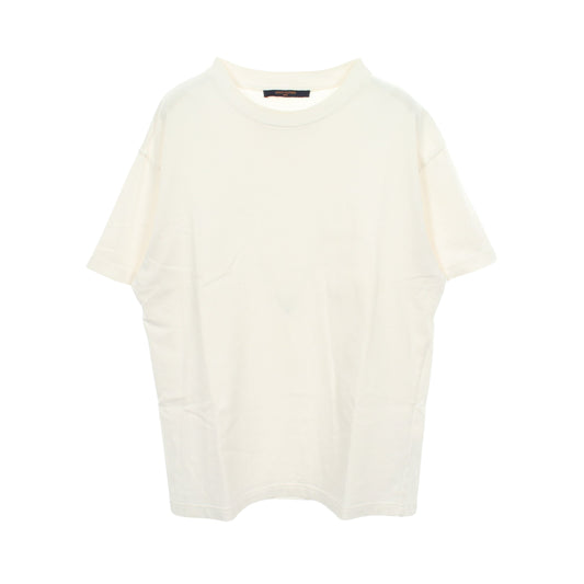 インサイドアウト クルーネック 半袖Tシャツ コットン ホワイト ルイヴィトン トップス LOUIS VUITTON