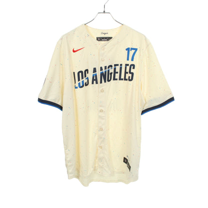 MLB Dodgers City Connect 大谷翔平 ユニフォーム トップス アイボリー マルチカラー ナイキ
