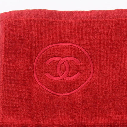 CHANEL LA COLLECTION ココマーク 3点セット ノベルティ タオル コットン レッド ブラック ホワイト シャネル