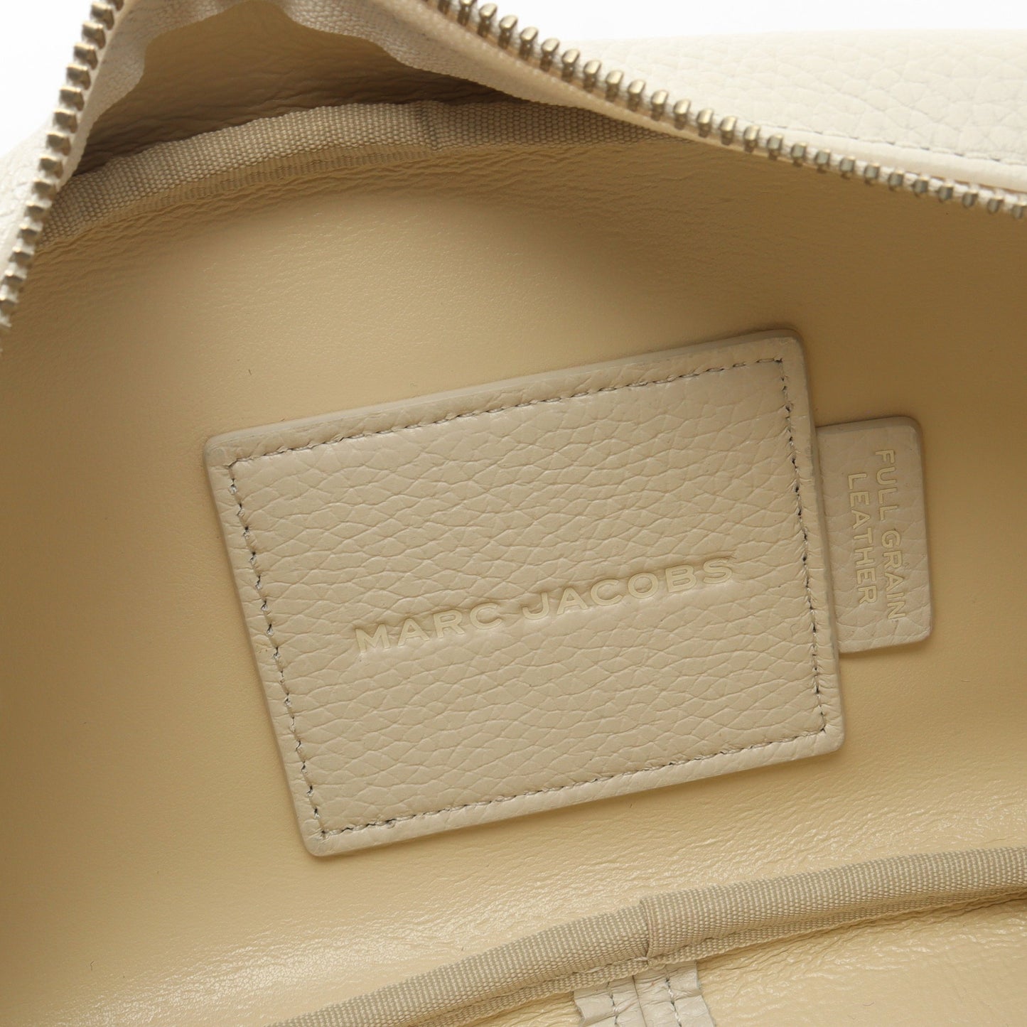 THE LEATHER CARGO BAG 2WAY ショルダーバッグ レザー ホワイト マークジェイコブス バッグ MARC JACOBS