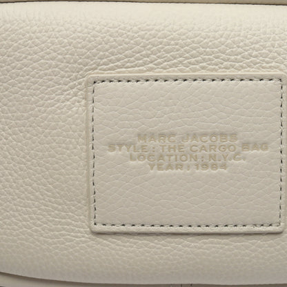 THE LEATHER CARGO BAG 2WAY ショルダーバッグ レザー ホワイト マークジェイコブス バッグ MARC JACOBS