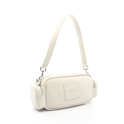 THE LEATHER CARGO BAG 2WAY ショルダーバッグ レザー ホワイト マークジェイコブス バッグ MARC JACOBS