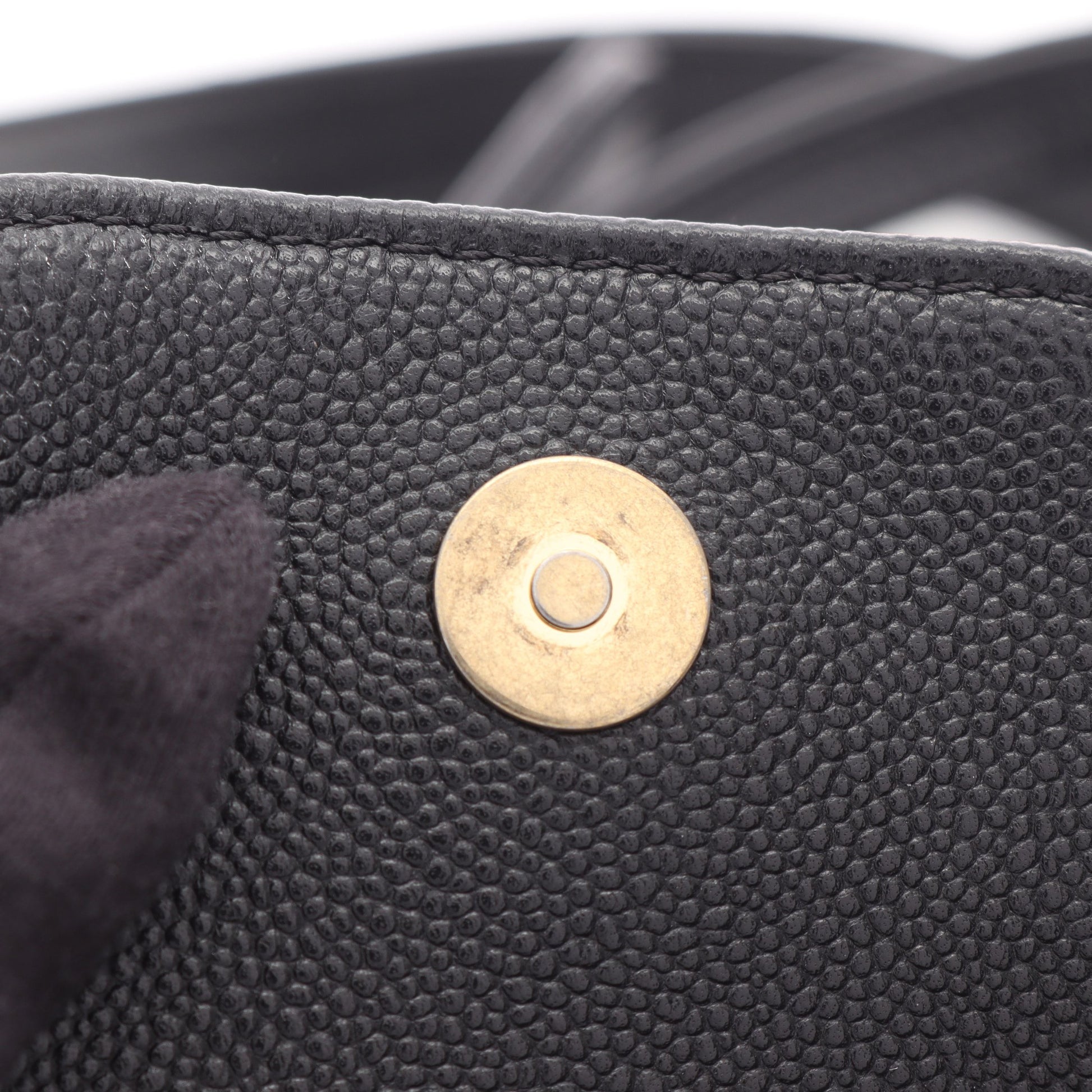 マトラッセ ホーボーバッグ 2WAY ショルダーバッグ ソフトキャビアスキン ブラック ゴールド金具 シャネル バッグ CHANEL