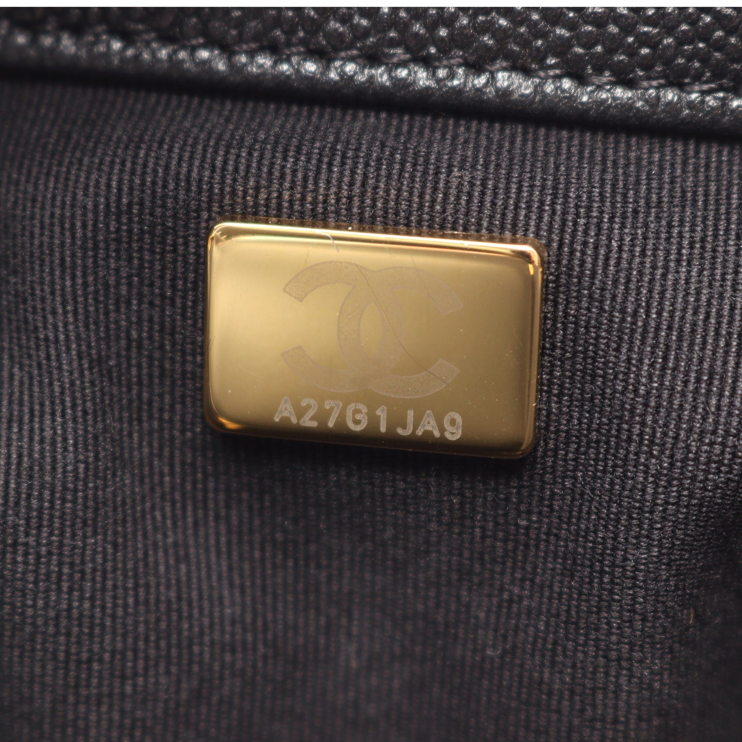 マトラッセ ホーボーバッグ 2WAY ショルダーバッグ ソフトキャビアスキン ブラック ゴールド金具 シャネル バッグ CHANEL