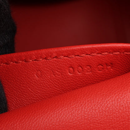 ツールボックス20 ルージュピヴォワンヌ 2WAY ハンドバッグ エヴァーカラー オレンジレッド シルバー金具 C刻印 エルメス