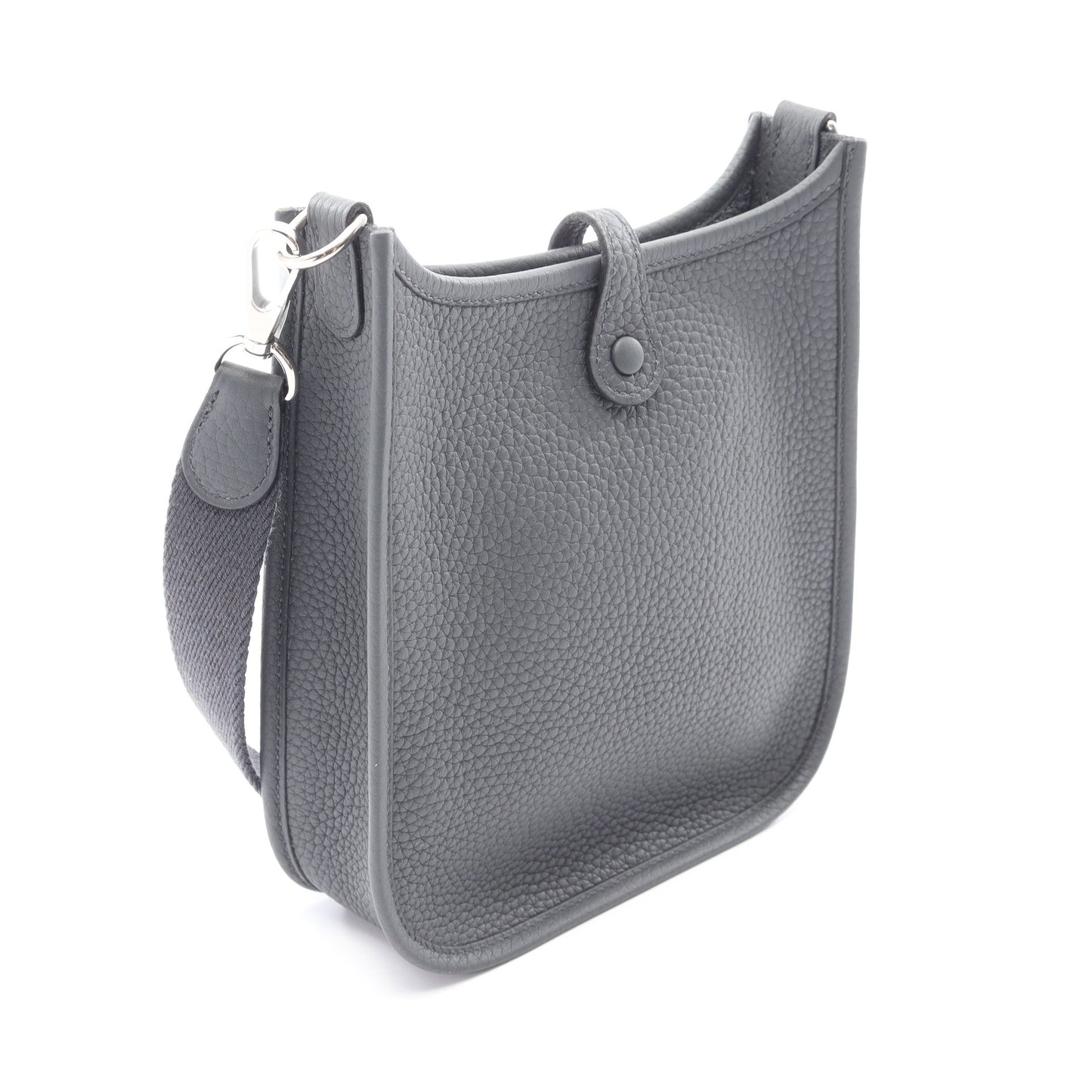 エヴリンアマゾンTPM グリミスティ ショルダーバッグ トリヨンクレマンス グレー シルバー金具 K刻印 エルメス バッグ HERMES