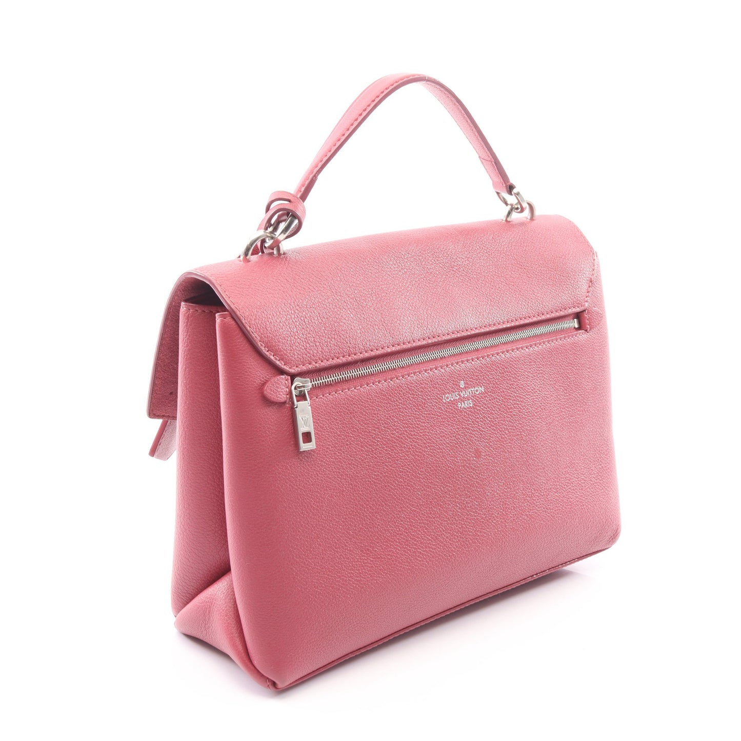 マイロックミー サッチェル 2WAY ハンドバッグ レザー ピンクパープル グレーブラウン ルイヴィトン バッグ LOUIS VUITTON