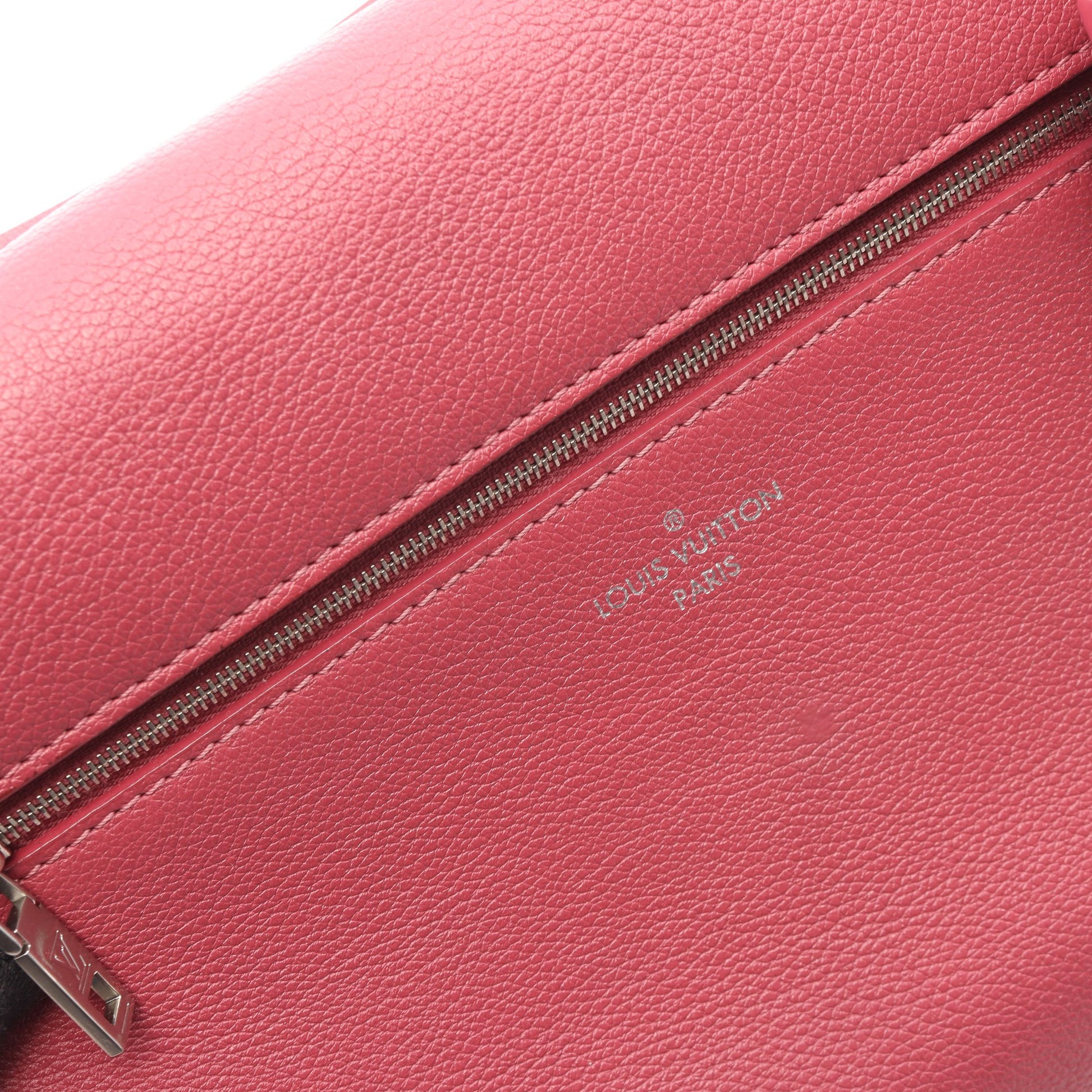 マイロックミー サッチェル 2WAY ハンドバッグ レザー ピンクパープル グレーブラウン ルイヴィトン バッグ LOUIS VUITTON