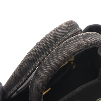 CANAPA カナパ 2WAY ハンドバッグ トートバッグ キャンバス ブラック プラダ