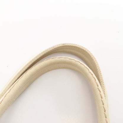 CANAPA カナパ ハンドバッグ トートバッグ キャンバス アイボリー プラダ