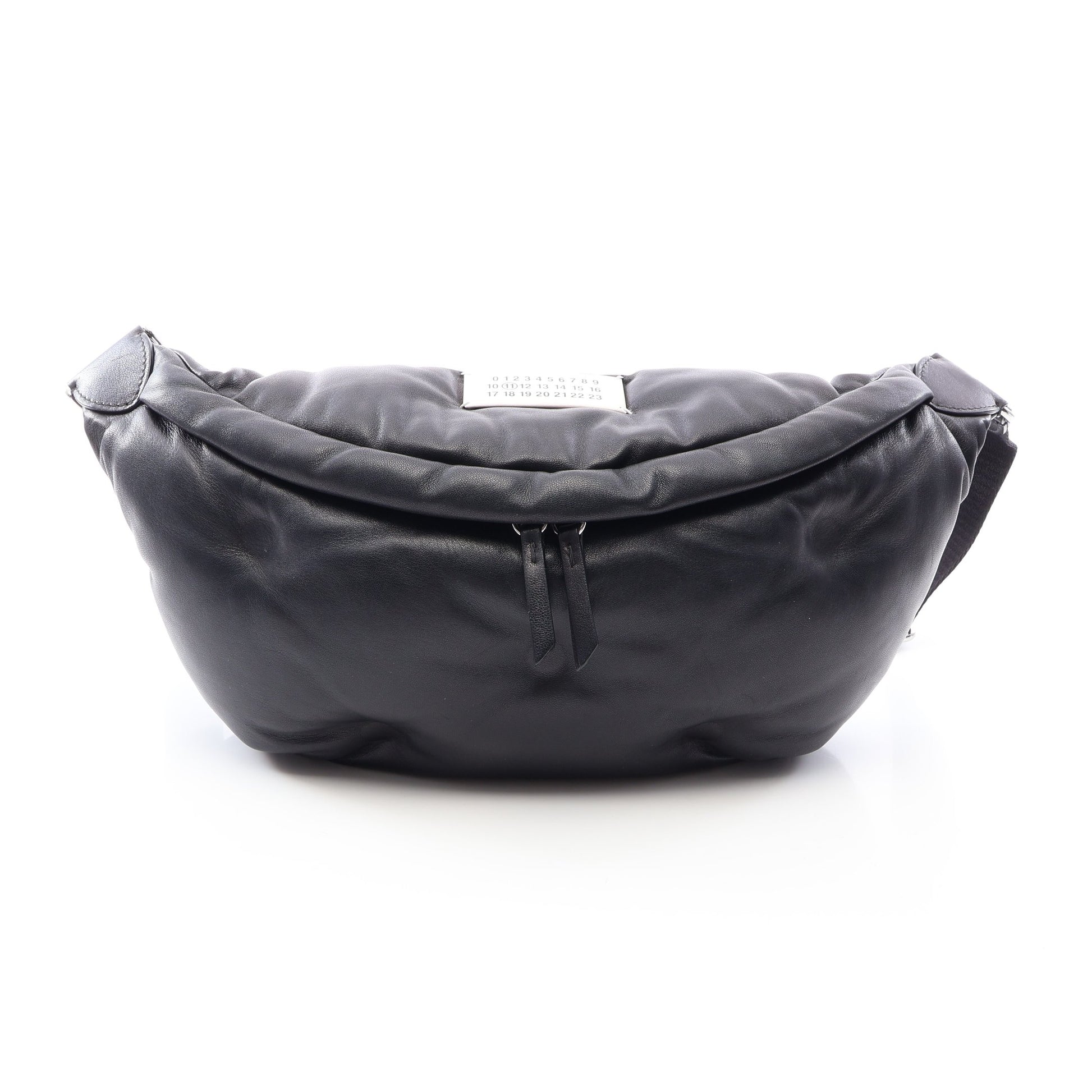 GLAM SLAM グラムスラム ボディバッグ レザー ブラック メゾンマルジェラ11 バッグ Maison Margiela 11