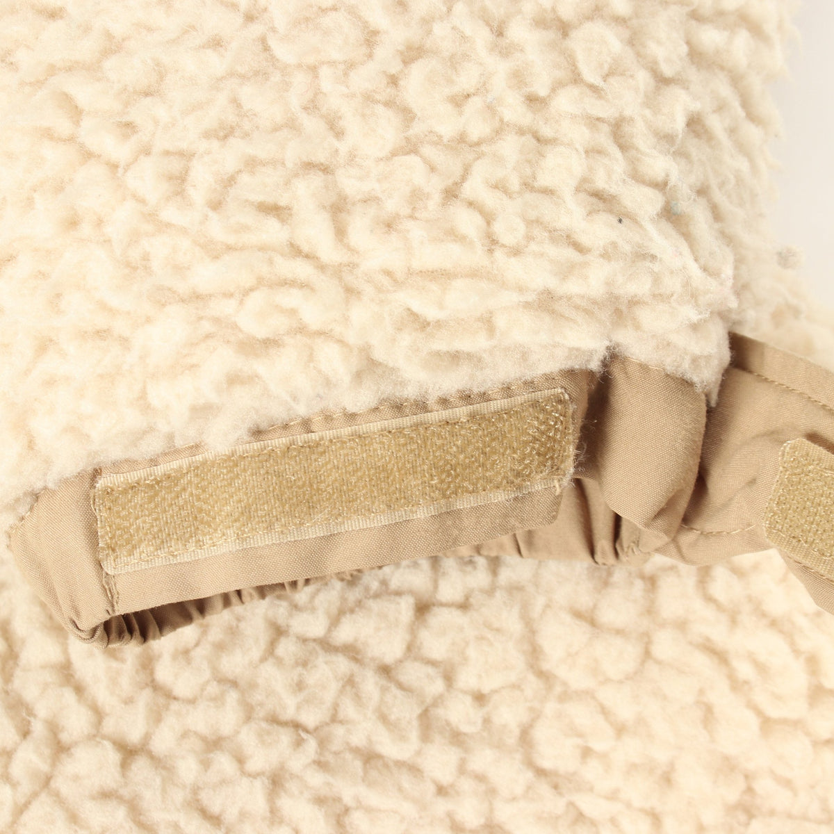 SHERPA NUPTSE JACKET 切替 フード付き ダウンジャケット アイボリー カーキブラウン ザノースフェイス