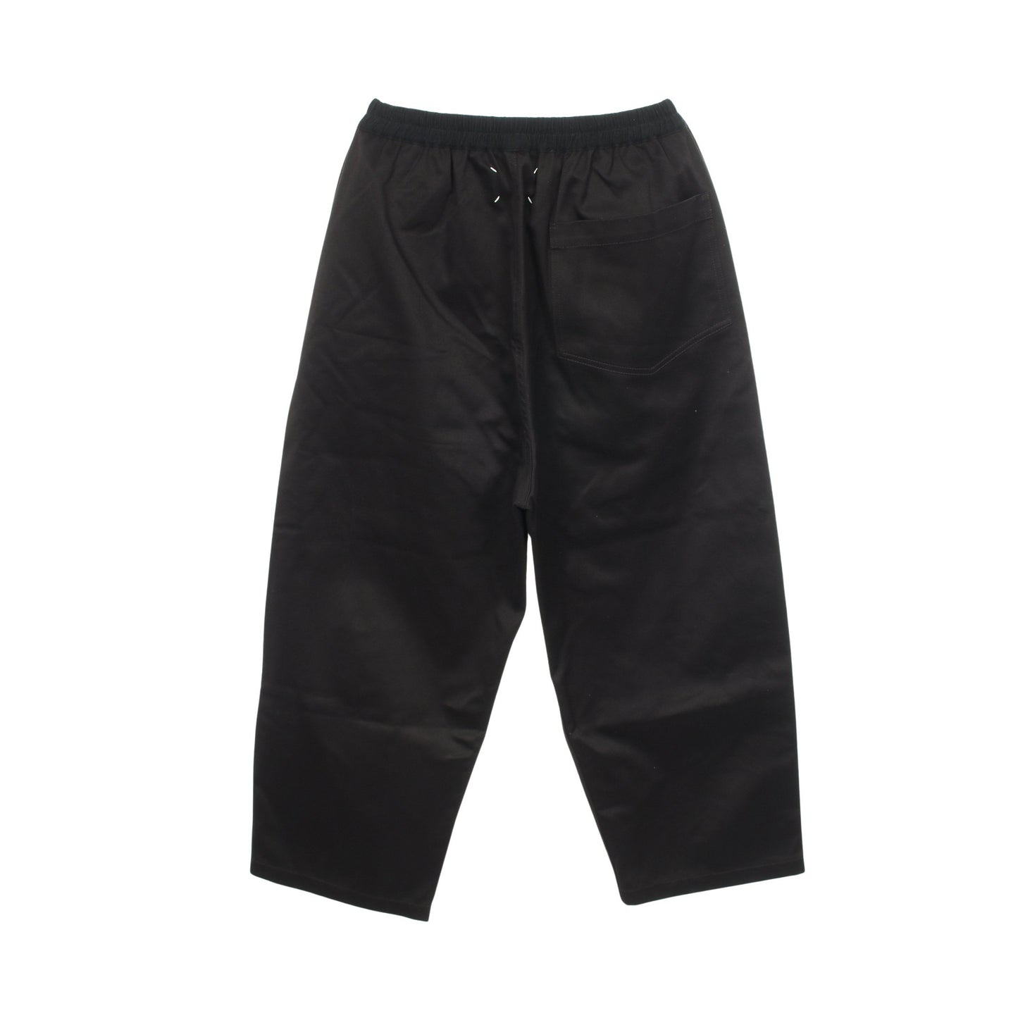 Wide Easy Pants コットントラウザーズ イージーパンツ コットン ブラック メゾンマルジェラ110