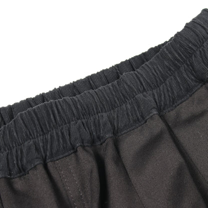 Wide Easy Pants コットントラウザーズ イージーパンツ コットン ブラック メゾンマルジェラ110