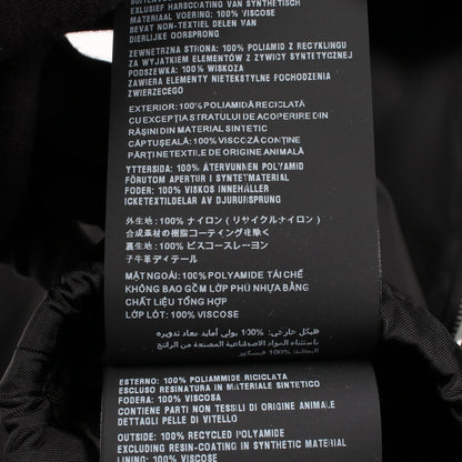 Re-Nylon クロップド ジャケット ナイロン ブラック プラダ