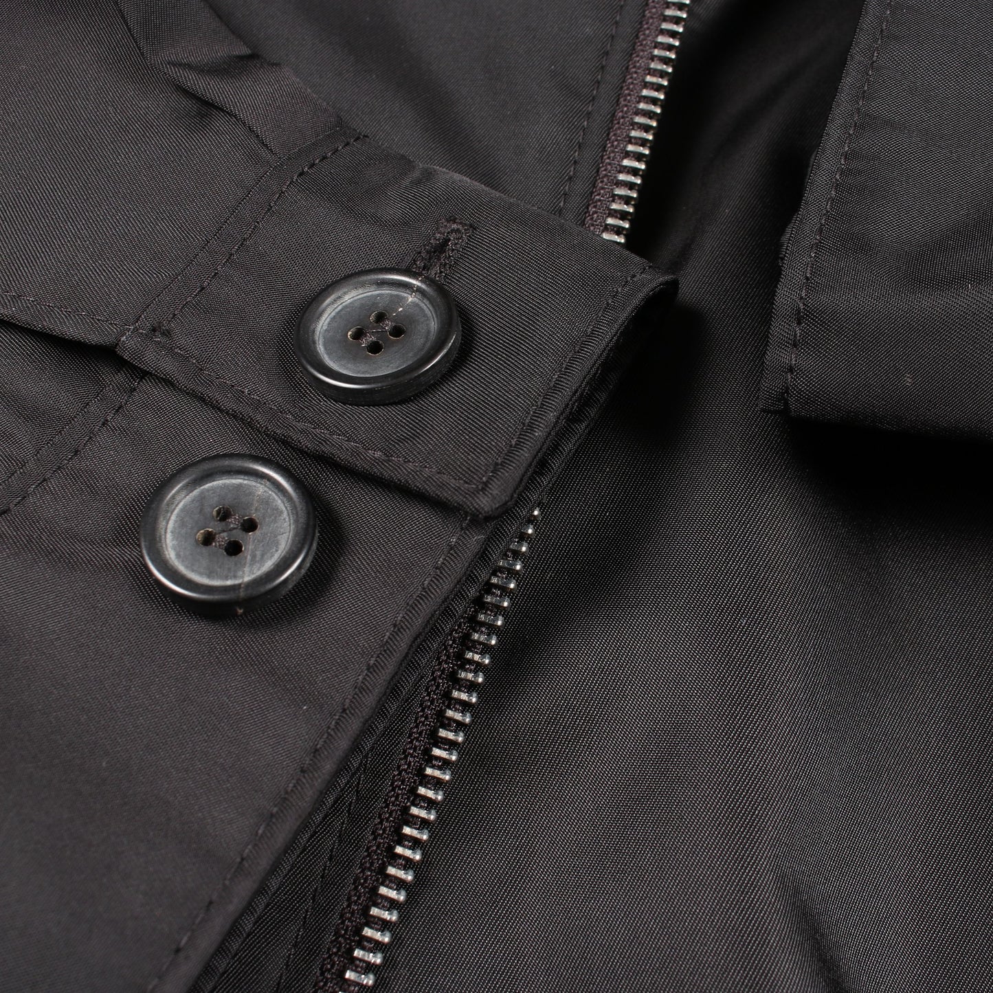 Re-Nylon クロップド ジャケット ナイロン ブラック プラダ