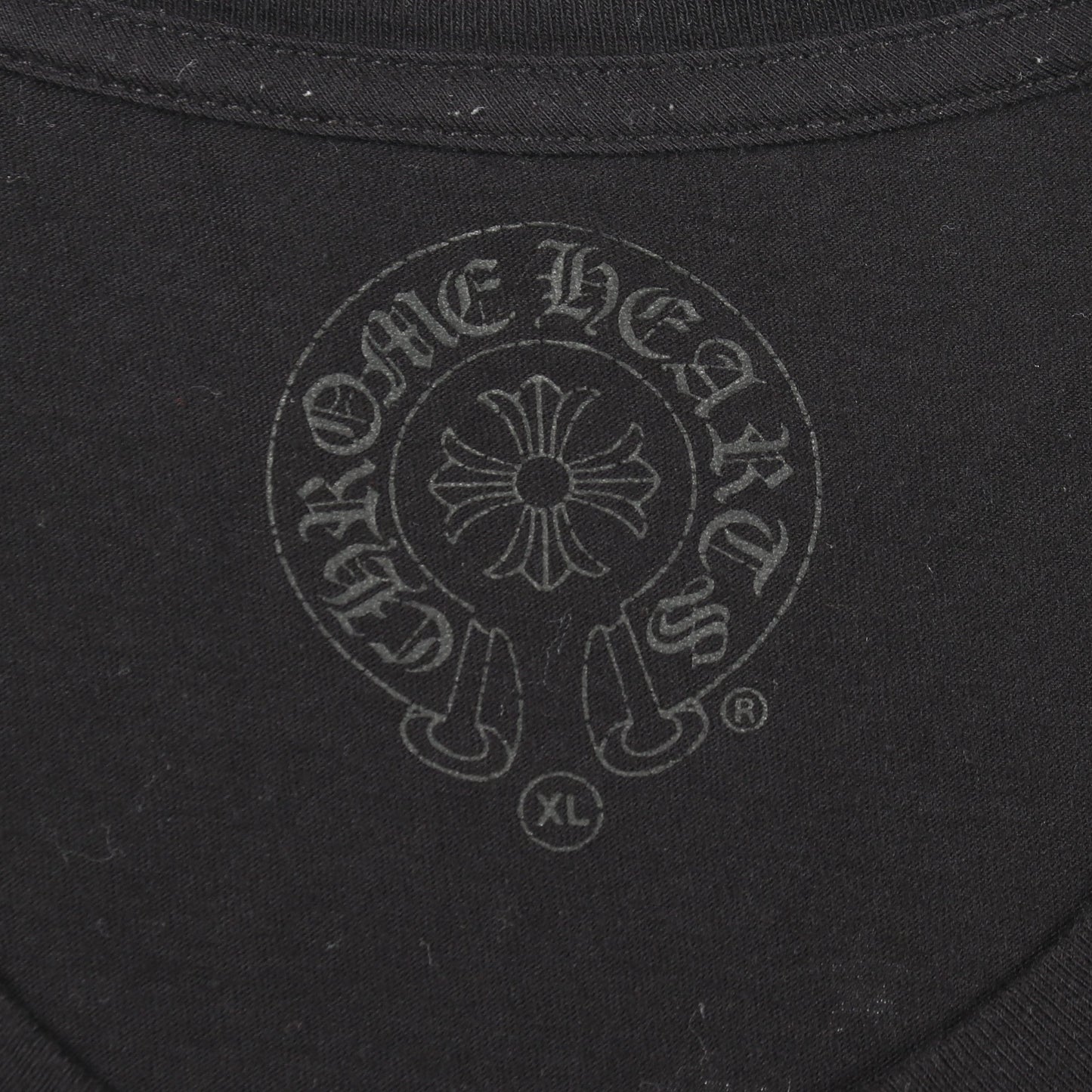 Chrome Hearts × THE HEROES PROJECT ポケット付き 半袖Tシャツ コットン ブラック クロムハーツ トップス Chrome Hearts