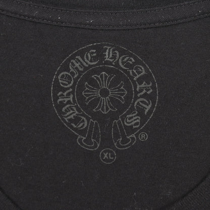 Chrome Hearts × THE HEROES PROJECT ポケット付き 半袖Tシャツ コットン ブラック クロムハーツ トップス Chrome Hearts