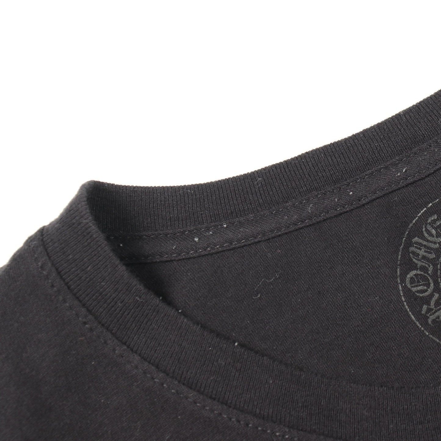 Chrome Hearts × THE HEROES PROJECT ポケット付き 半袖Tシャツ コットン ブラック クロムハーツ トップス Chrome Hearts