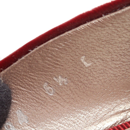 ヴァラリボン パンプス エナメルレザー レッド サルヴァトーレフェラガモ シューズ Salvatore Ferragamo