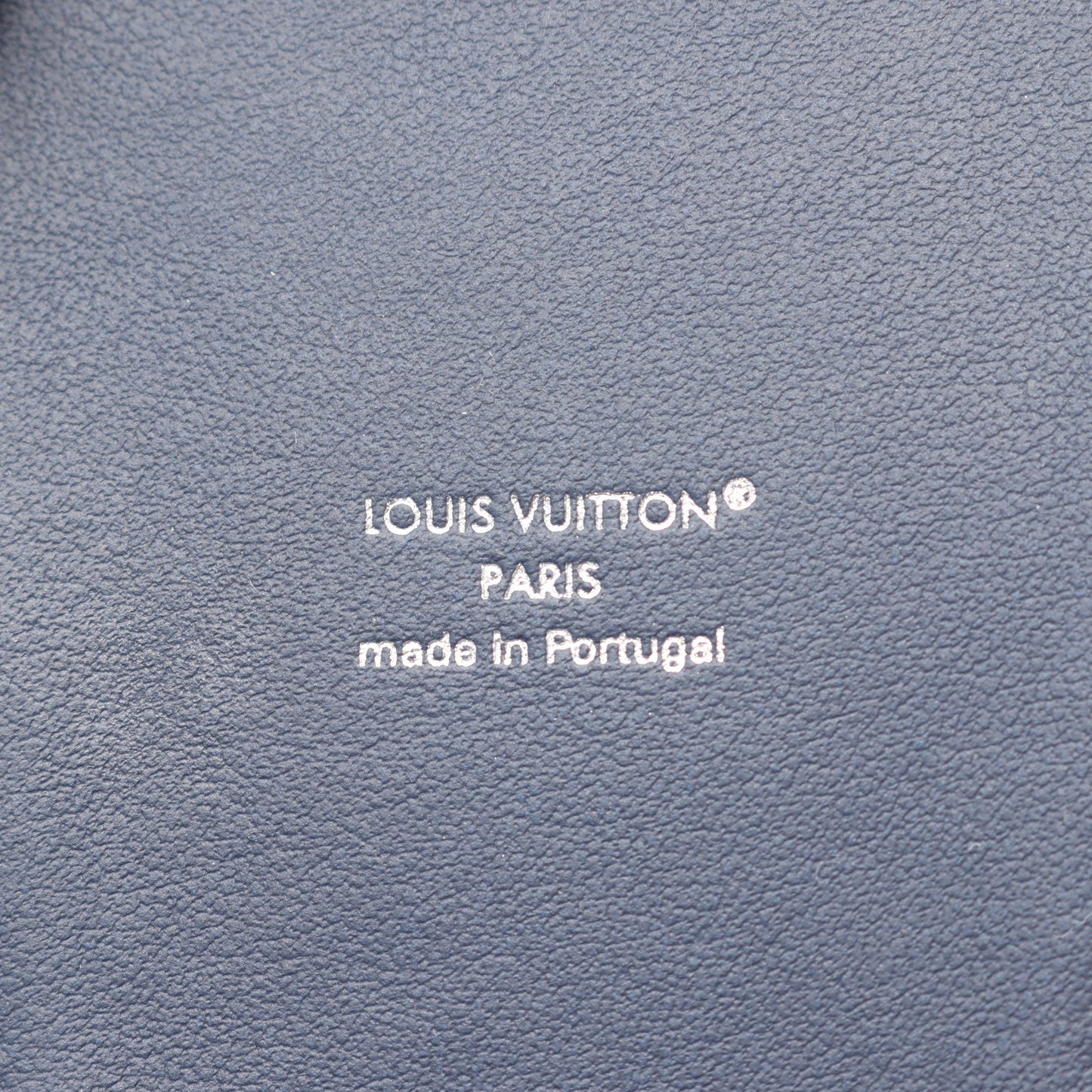LV オウル オセアン バッグチャーム PVC レザー ネイビー ルイヴィトン