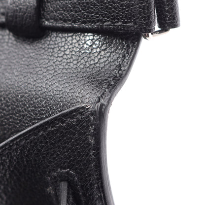ケリートゥーゴー エレクトラム金具 ショルダーウォレット シェーブルシャムキラ ブラック K刻印 エルメス
