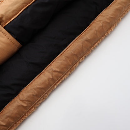 Versa Velour Nuptse Jacket 中綿入り ジャケット ライトブラウン ザノースフェイス