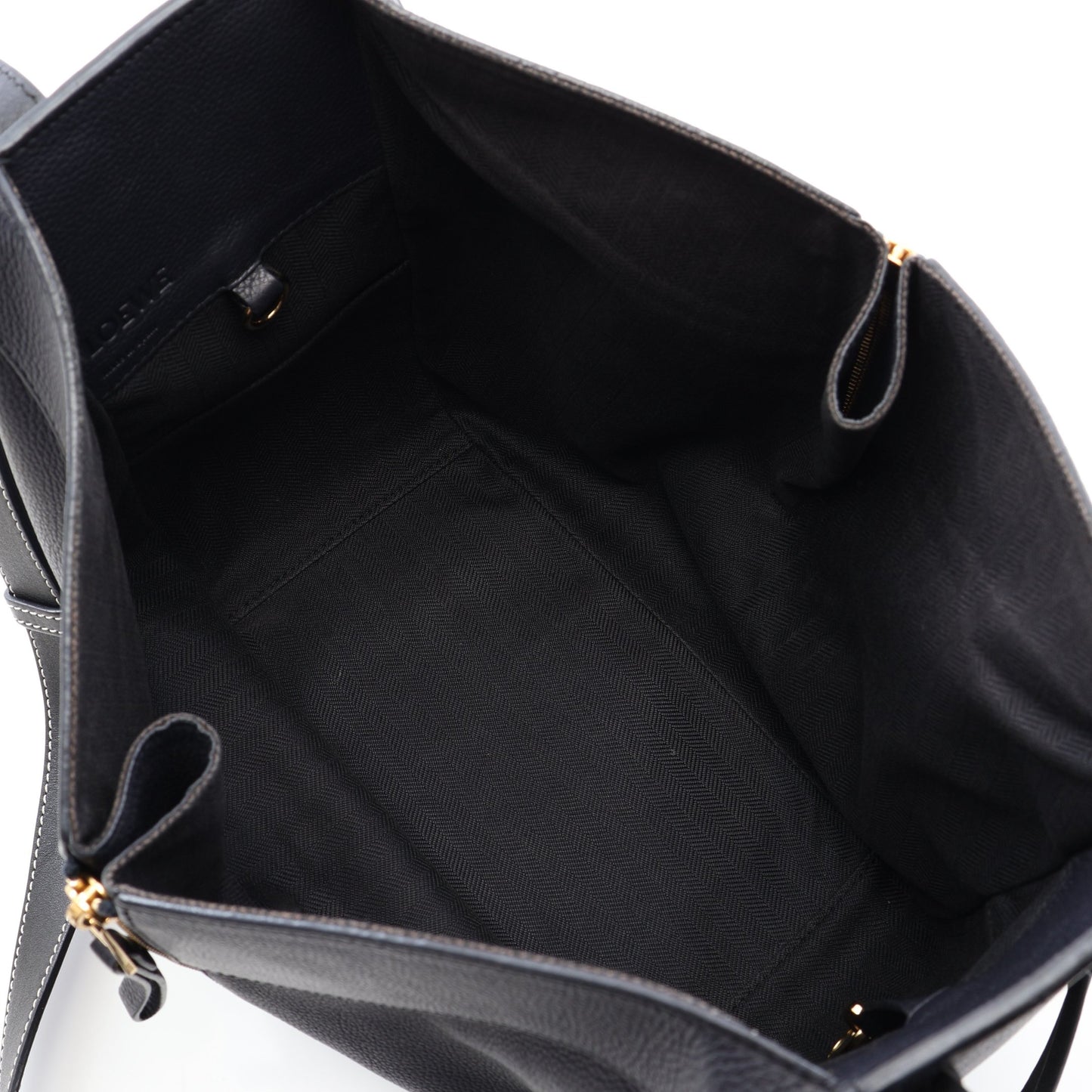 HAMMOCK SMALL ハンモック スモール 2WAY ハンドバッグ レザー ネイビー ブラック ロエベ