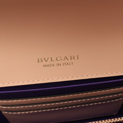 セルペンティ フォーエバー チェーンショルダーバッグ レザー ライトベージュ ブルガリ バッグ BVLGARI