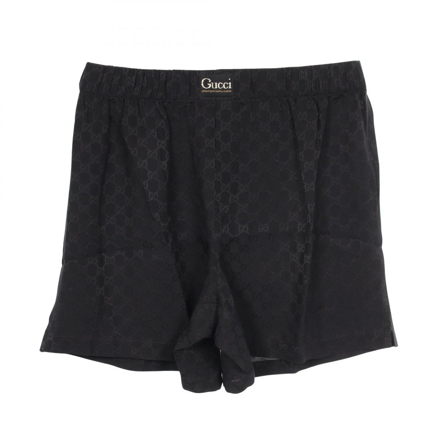 GG柄 パンツ シルク ブラック グッチ ボトムス GUCCI