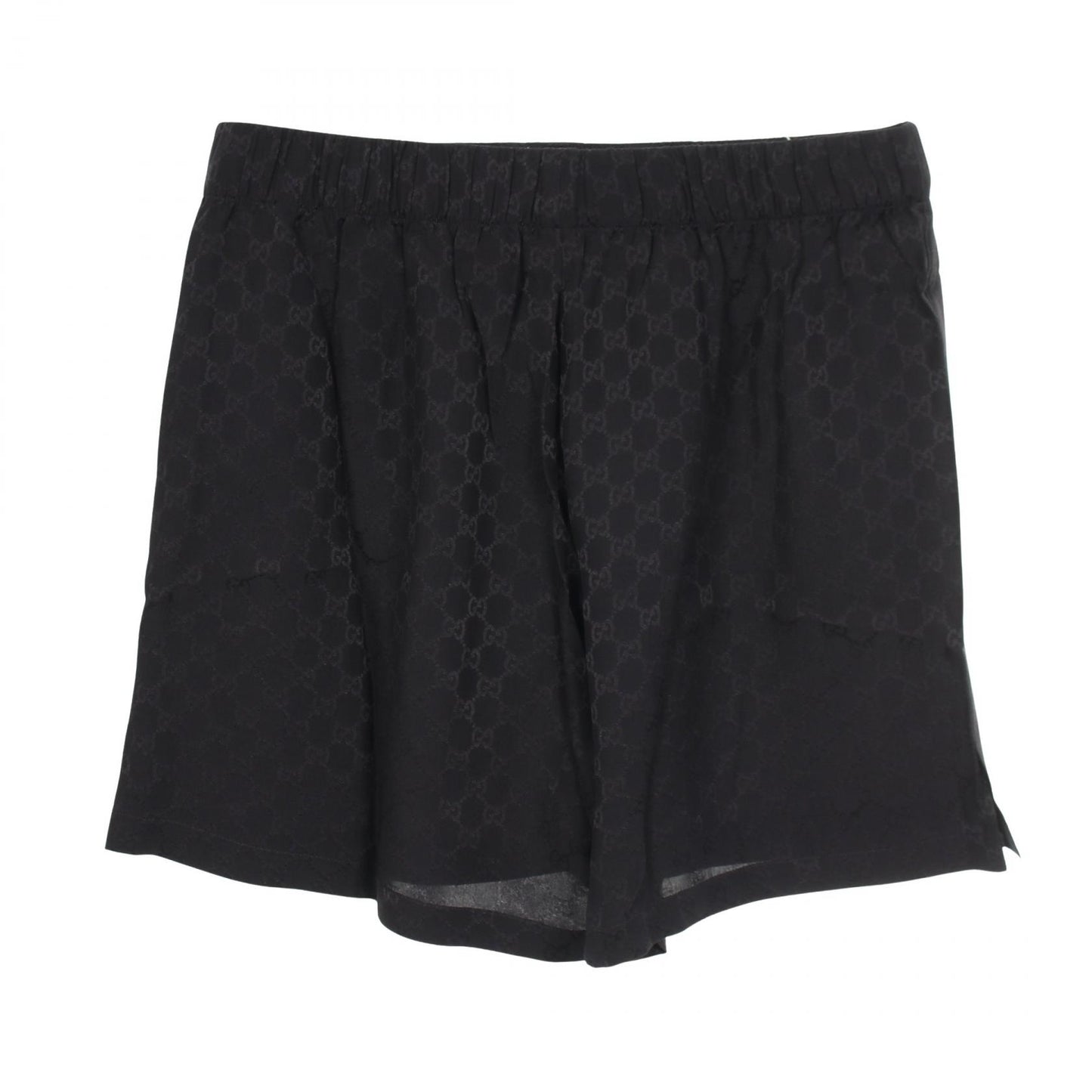 GG柄 パンツ シルク ブラック グッチ ボトムス GUCCI