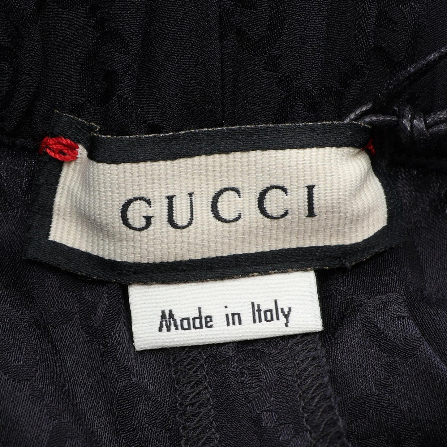 GG柄 パンツ シルク ブラック グッチ ボトムス GUCCI