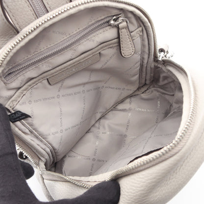 ERIN SMALL BACKPACK エリン 2WAY ミニリュック レザー ライトグレー マイケルコース