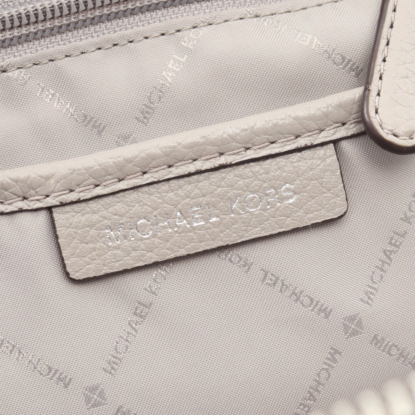 ERIN SMALL BACKPACK エリン 2WAY ミニリュック レザー ライトグレー マイケルコース