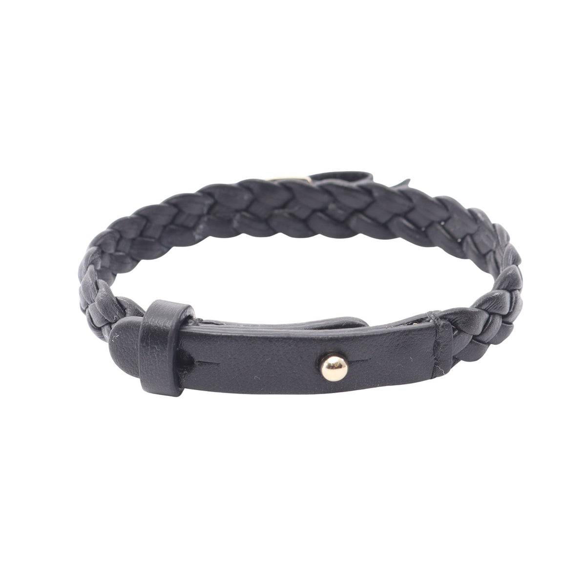 ヴァラリボン ブレスレット レザー ブラック ゴールド サルヴァトーレフェラガモ アクセサリー Salvatore Ferragamo