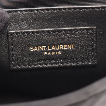 モノグラム ミニ ノリータ チェーンショルダーバッグ レザー ブラック サンローランパリ バッグ SAINT LAURENT PARIS