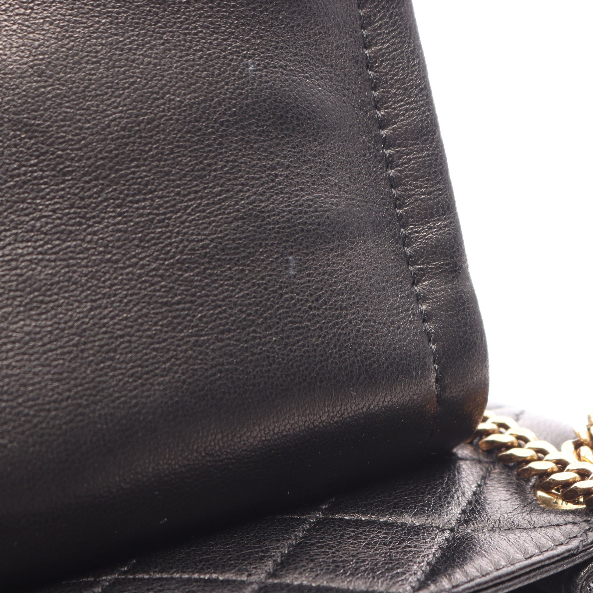 モノグラム ミニ ノリータ チェーンショルダーバッグ レザー ブラック サンローランパリ バッグ SAINT LAURENT PARIS