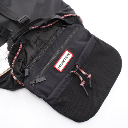 TRAVEL MULTI FUNCTION PACKABLE BACKPACK バックパック リュックサック ナイロン ブラック ハンター