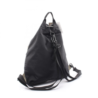 TRAVEL MULTI FUNCTION PACKABLE BACKPACK バックパック リュックサック ナイロン ブラック ベージュ ハンター