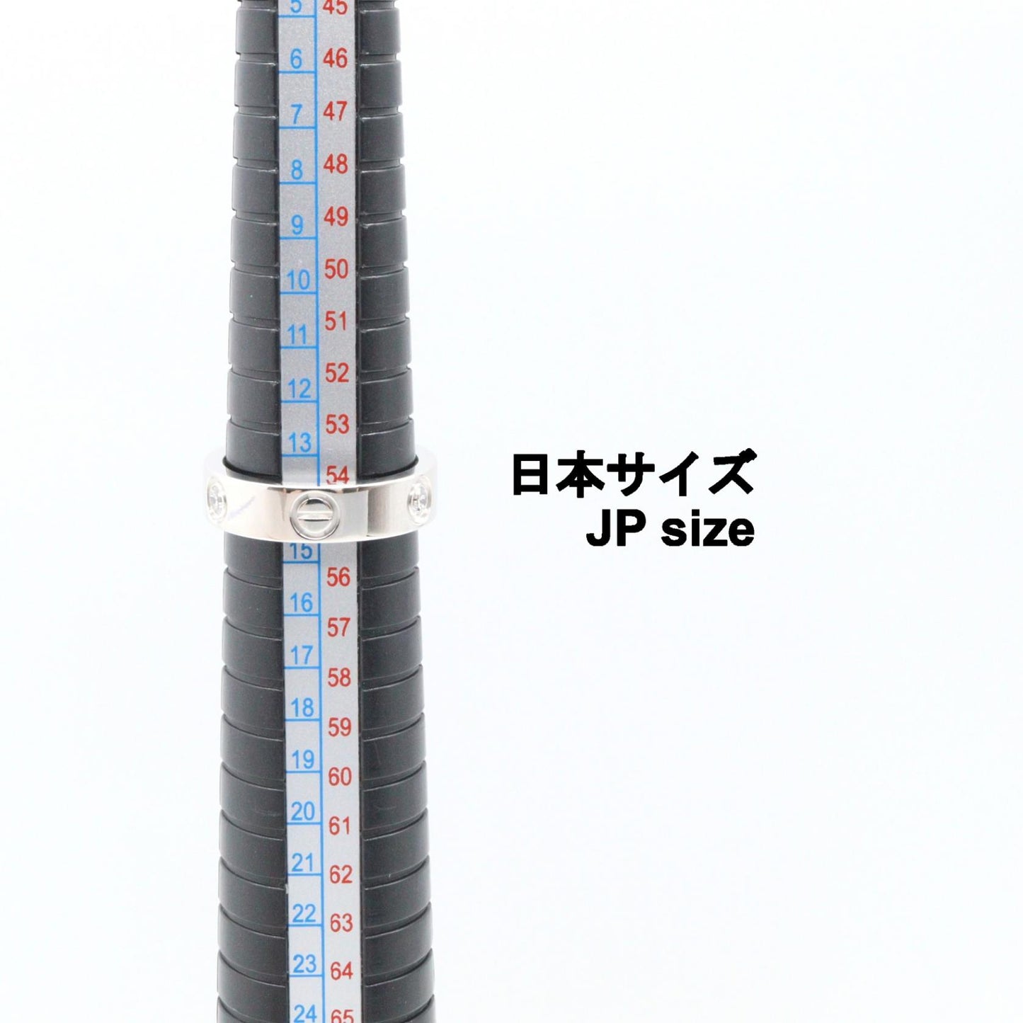 ラブリング 3PD リング 指輪 K18WG ダイヤモンド ホワイトゴールド クリア カルティエ