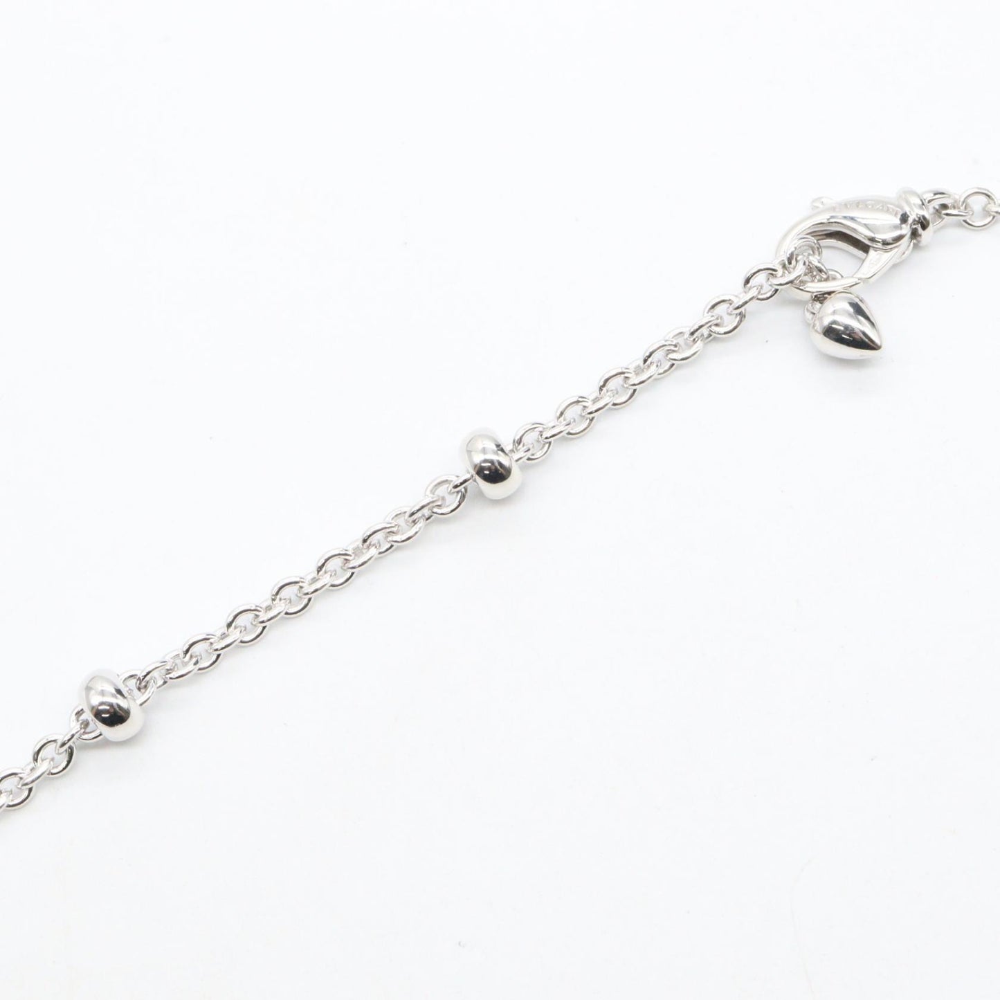 カテーネ ネックレス ネックレス K18WG ホワイトゴールド ブルガリ