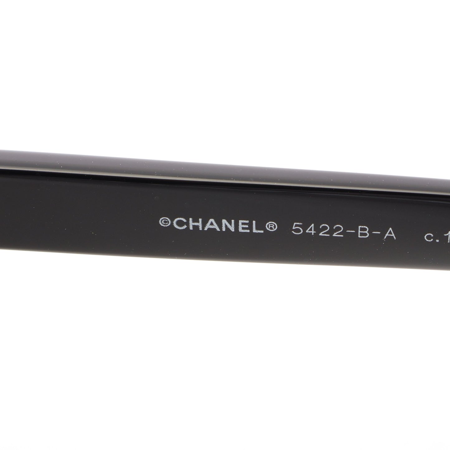 ココマーク スクエア シェイプ サングラス ラインストーン ブラック ホワイト シャネル 財布・小物 CHANEL
