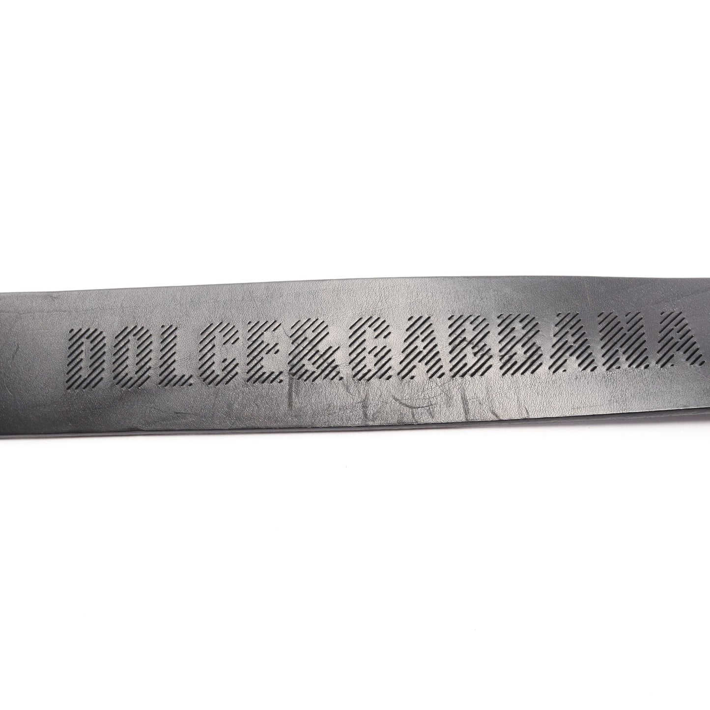 シルバー金具 ベルト レザー ブラック ドルチェアンドガッバーナ 財布・小物 DOLCE&GABBANA