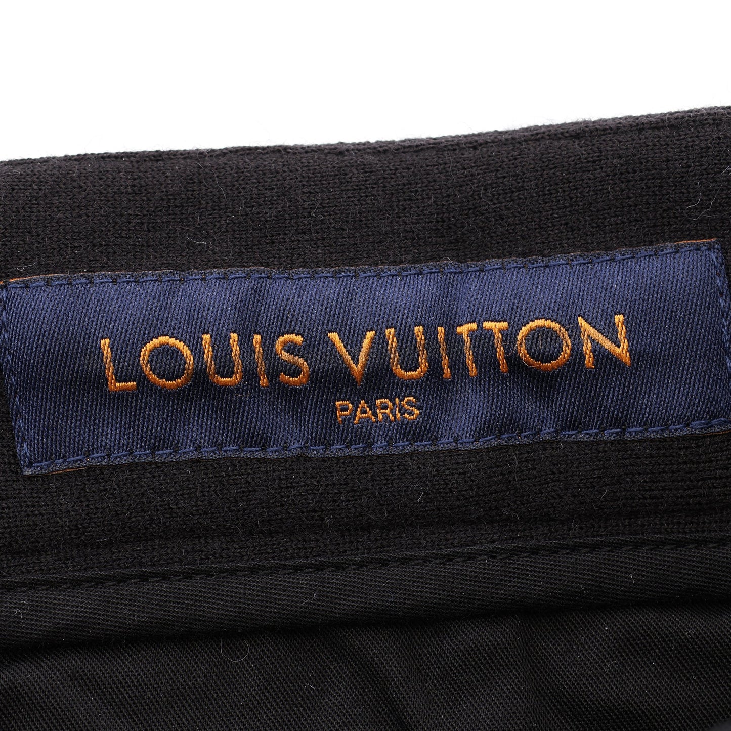 LOUIS VUITTON × NBA Sporty Trousers スウェットパンツ ウール コットン レザー ブラック ルイヴィトン