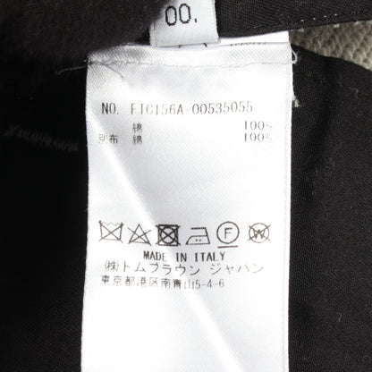 4BAR ボタンフライ スウェットパンツ コットン グレー トムブラウン