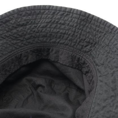 ラージフェイスロゴ バケット ハット コットン ブラック アクネストゥディオズ 財布・小物 Acne Studios