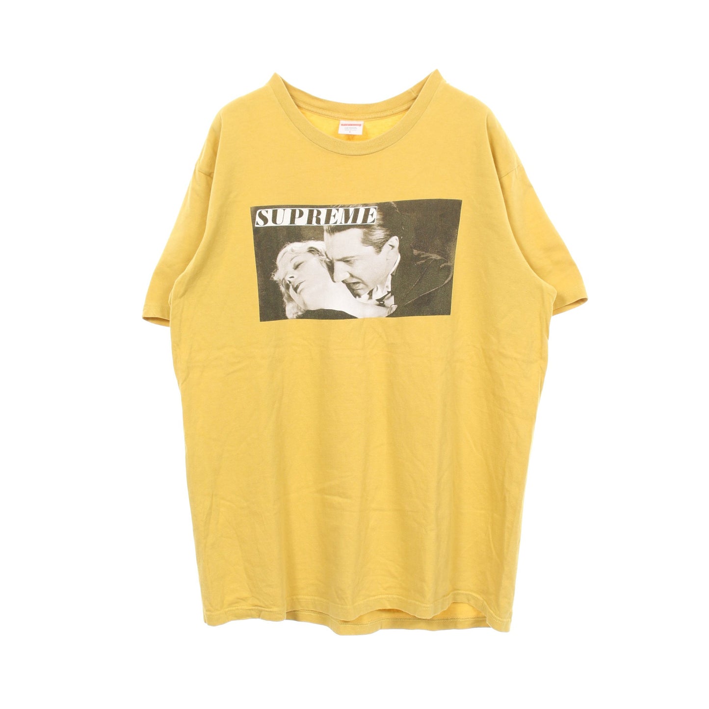 Bela Lugosi Tee 半袖Tシャツ コットン イエロー シュプリーム